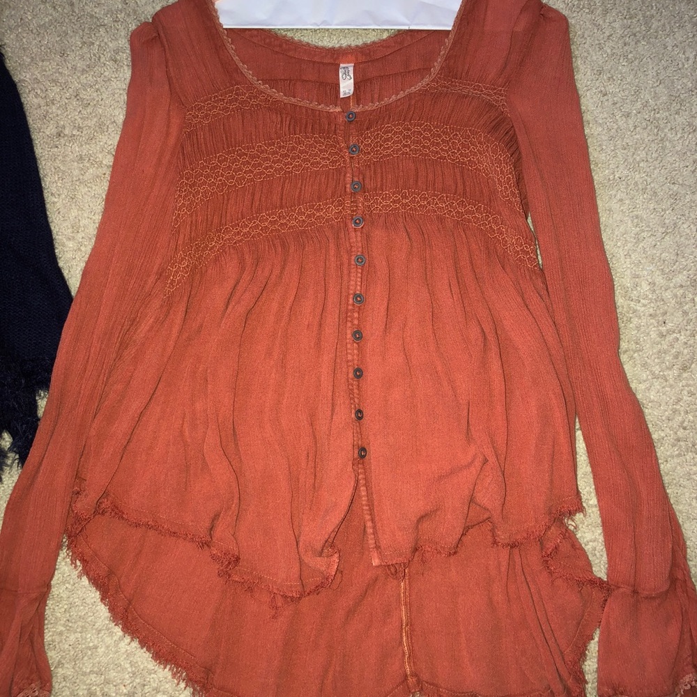 Free people long sleeve top